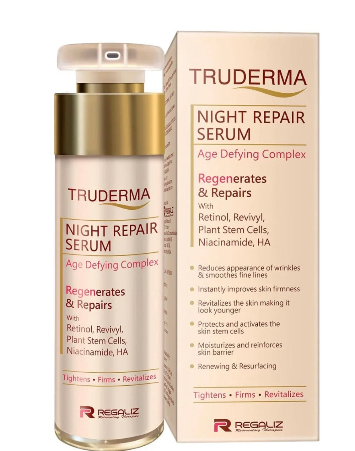 Truderma Regen Night Repair Serum-30ml