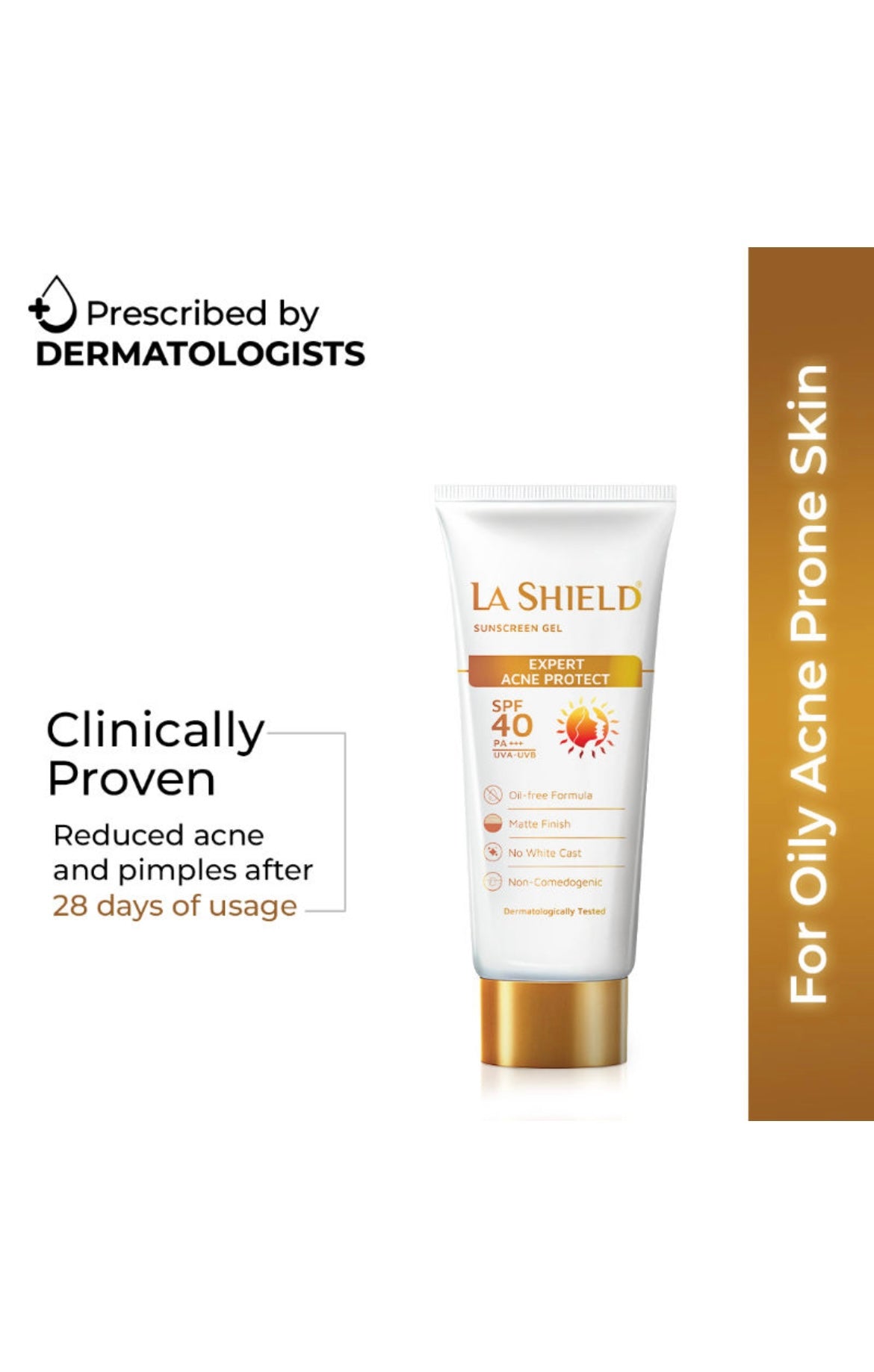 La Shield Acne Sunscreen SPF 40 PA+++ (60 g)