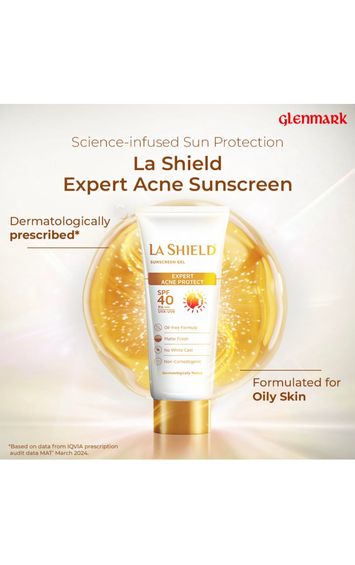 La Shield Acne Sunscreen SPF 40 PA+++ (60 g)