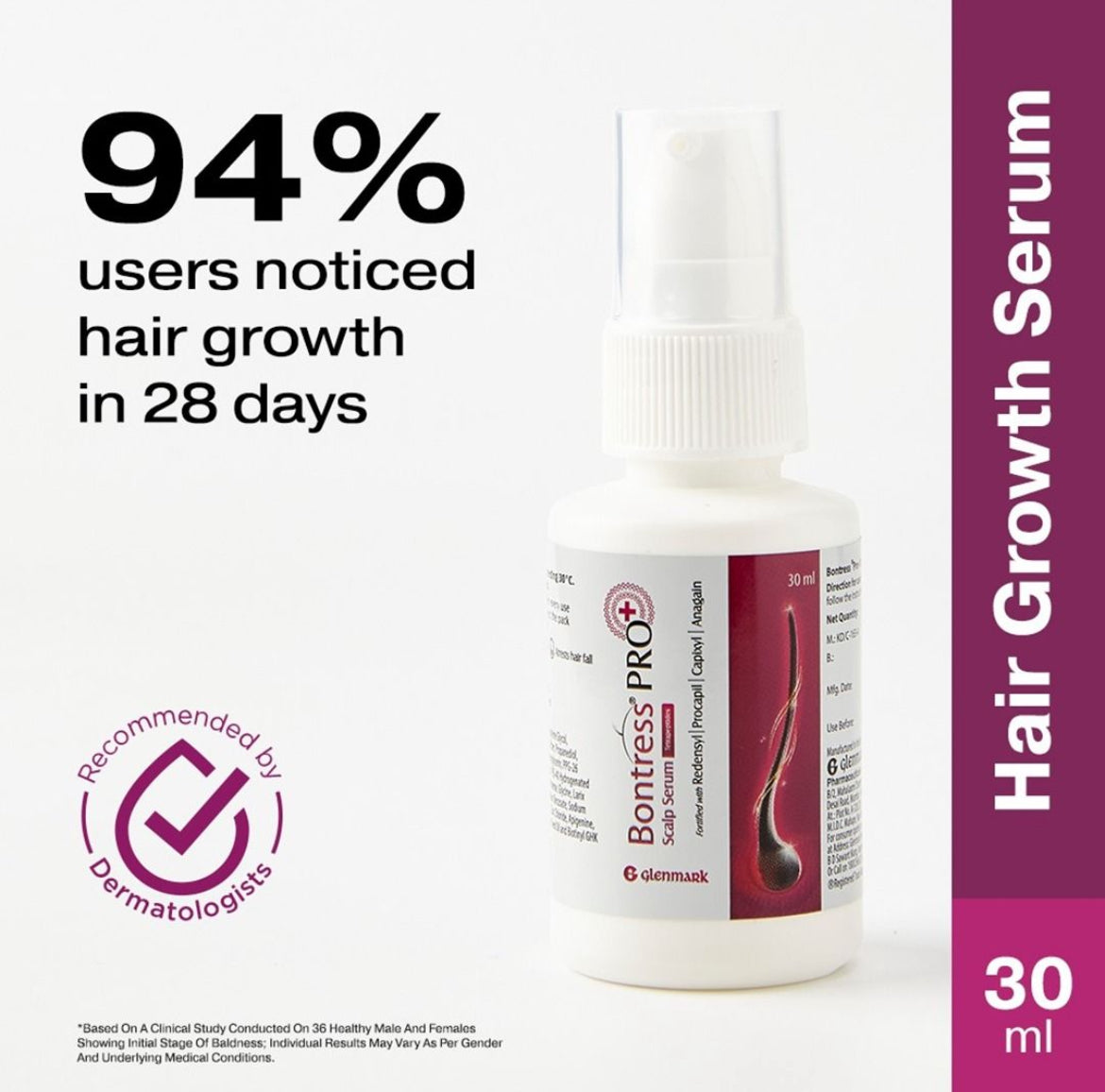 Bontress Pro+ Scalp Serum – Dermatologist-Recommended Hair Fall Solution